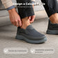 👟50% OFF NOW! ✨ Orthopedic Breathable Slip-On Sneakers for Men – Supports Pronation with Memory Foam Inserts for Comfortable All-Day Use 🏃‍♂️💨