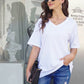 🌷2025 Limited Sale 50% Off🌷Ladies V-Neck T-Shirt🚀Buy 2 Free shipping🚀