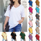 🌷2025 Limited Sale 50% Off🌷Ladies V-Neck T-Shirt🚀Buy 2 Free shipping🚀