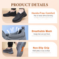 👟50% OFF NOW! ✨ Orthopedic Breathable Slip-On Sneakers for Men – Supports Pronation with Memory Foam Inserts for Comfortable All-Day Use 🏃‍♂️💨