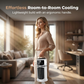 🏆LAST DAY SALE 50% OFF🔥Mist Humidifier Cold Fan, Air Cooler, 9 Speed Settings + Three-Hole Spray, 8-Hour Timer,
