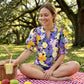 👚 50% OFF NOW! 🌸 Women's Summer Floral Top with Puff Sleeves – Lightweight & breathable – Romantic design, perfect for brunch or garden parties – easy and chic 💃