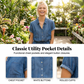 👗Women's Casual Denim Shirt Dress with Drawstring Waist