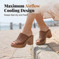 👡【Limited‑time offer: 50% off】Women's Casual Hollow-Out Peep Toe Platform Sandals